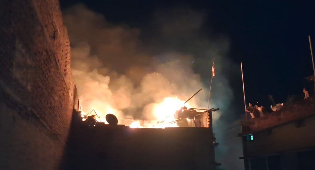  Fire Accident in Chhapra