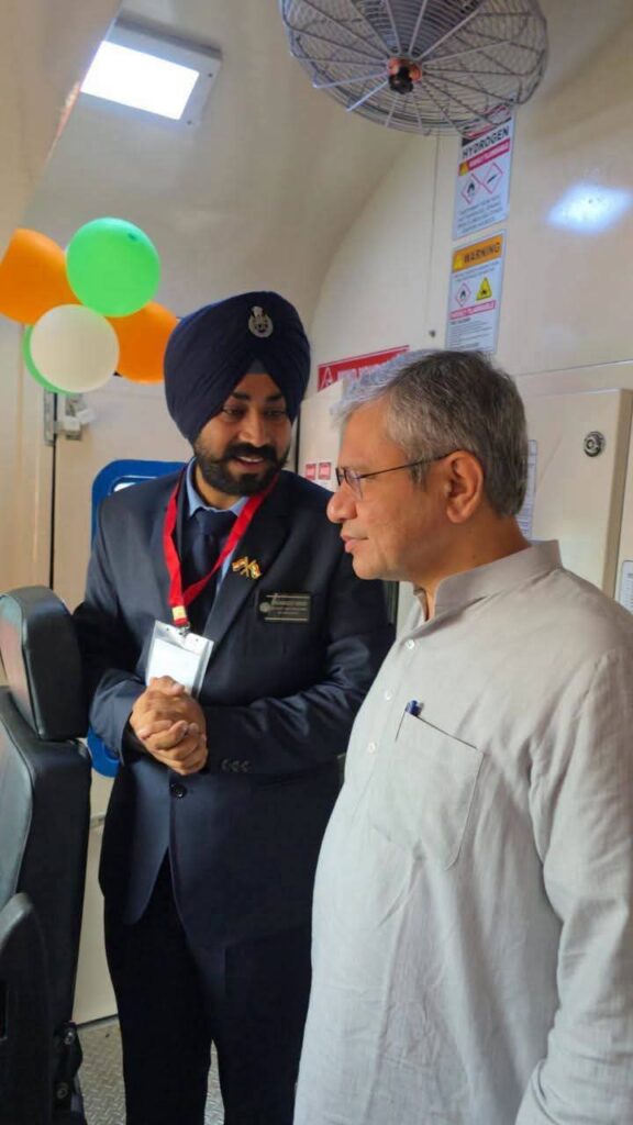 भारत की पहली हाइड्रोजन ट्रेन