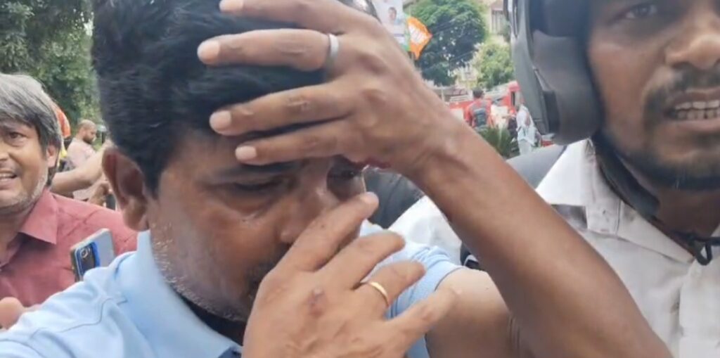 Ranchi BJP Congress Clash