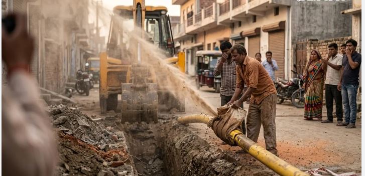 मुजफ्फरपुर गैस पाइपलाइन ब्लास्ट