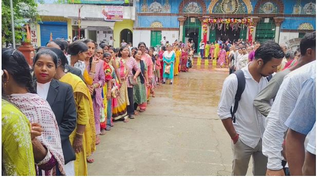 चाईबासा में घुरती रथ यात्रा