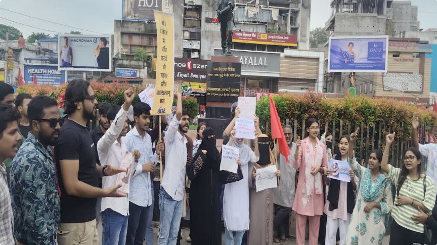 रांची छात्र प्रदर्शन