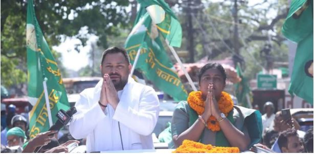 बांकीपुर उपचुनाव में तेजस्वी यादव का रोड शो