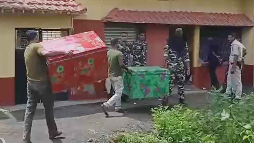 बीरभूम में 28.5 करोड़ कैश-15 किलो सोना बरामद
