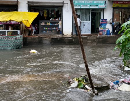रांची में भारी बारिश
