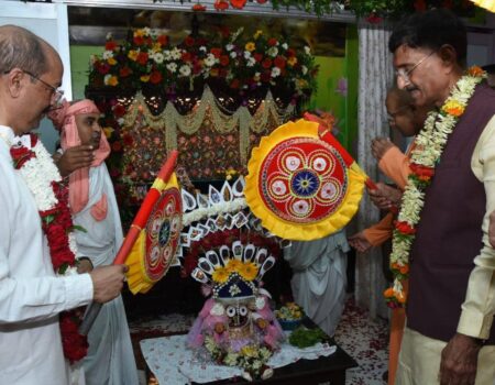 इस्कॉन जगन्नाथ रथ यात्रा