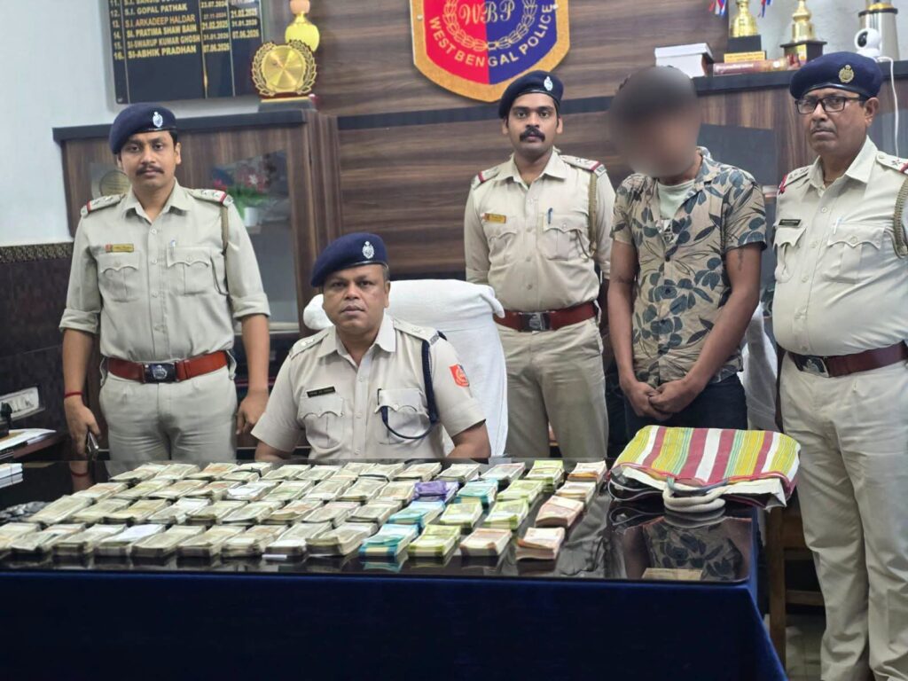 Cash Seizure in Purba Medinipur 