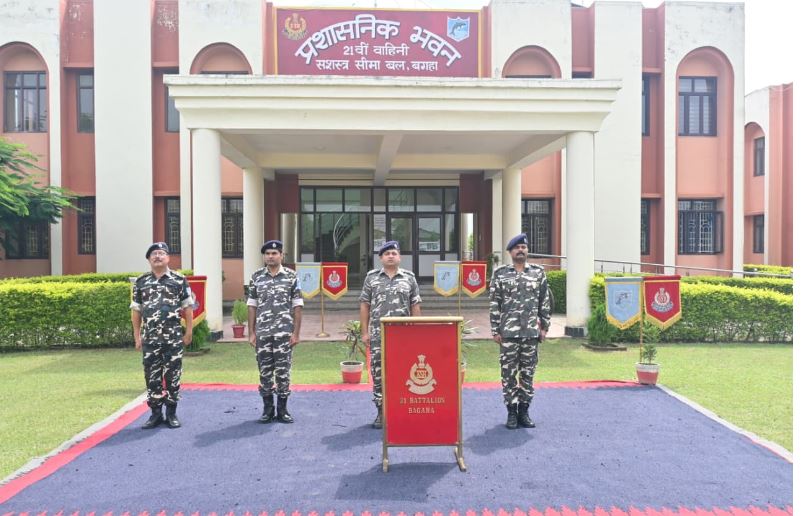 पश्चिम चंपारण के बगहा में SSB