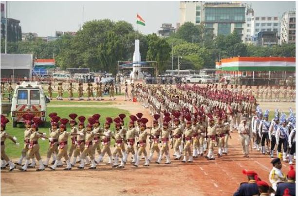 Gandhi Maidan Preparation 