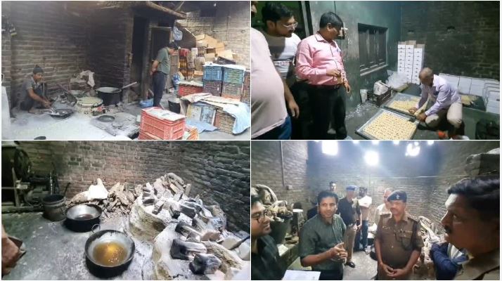 कोडरमा में मिलावटी मिठाई पर कार्रवाई