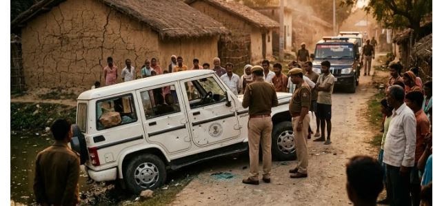 सीवान में उत्पाद विभाग की टीम पर हमला