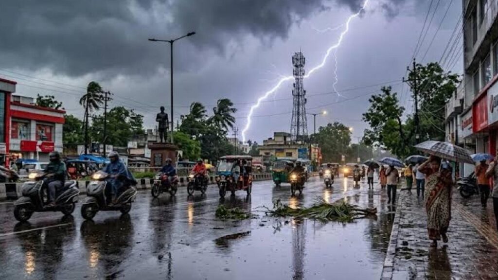  17-18 अगस्त को आठ जिलों में भारी बारिश