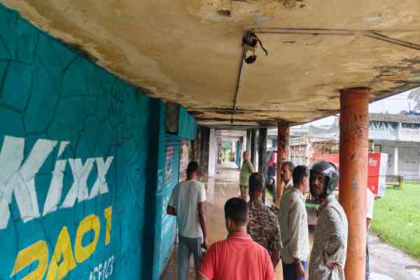 धुर्वा थाना क्षेत्र के सेक्टर-3 मार्केट