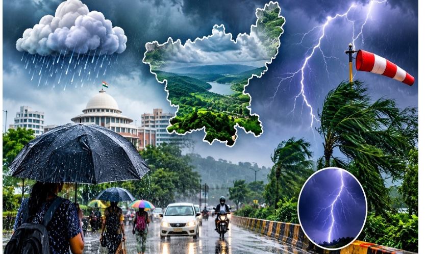 बंगाल की खाड़ी में बने डिप्रेशन