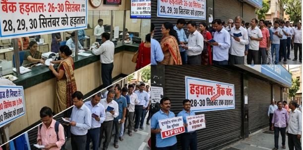 सितंबर महीने के अंत में देशभर के बैंक ग्राहकों