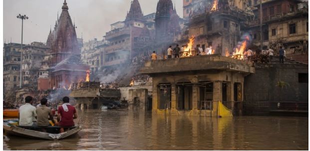 वाराणसी में गंगा बाढ़